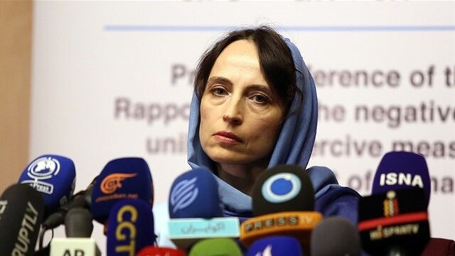 گزارشگر ویژه سازمان ملل: تحریم‌های آمریکا نقض آشکار حقوق مردم ایران است