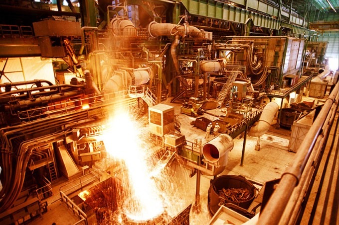 افزایش تولید فولاد خام و محصولات فولادی